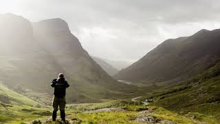 Glen EtiveGlencoe 4K Drone footage [upl. by Vevine]