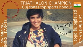 TRIATHLON champion Pragnya Mohan in Conversations with Sonali Gupta on GO BEYOND SPORTS [upl. by Siubhan]