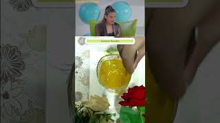 Shehnaaz Gills Turmeric Water with Apple Cider Vinegar For Weight Loss shorts viral [upl. by Nwahsav]