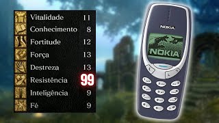 Dark Souls mas só posso upar RESISTÊNCIA [upl. by Ahsirpac]