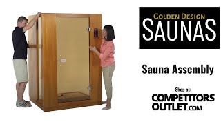 How to Assemble a Golden Designs Sauna  StepbyStep Guide  CompetitorsOutletcom [upl. by New168]