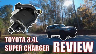 Toyota 34L Supercharger Thoughts and Review  An Update After Having it for a few Months [upl. by Judenberg77]