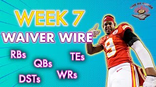 Week 7 Waiver Wire amp Injury Recap  Fantasy Football 2024 [upl. by Keli]