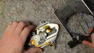 Laptop DVDRW disassembly take apart teardown tutorial [upl. by Liagabba308]