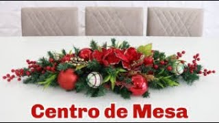 DECORAÇÃO PARA MESA DE NATAL [upl. by Dougald752]