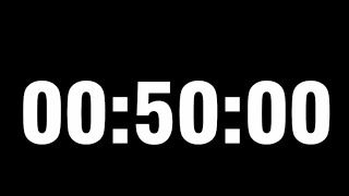 50 dakika POMODORO  50 dakika GERİ SAYIM SAYACI  50 minute [upl. by Leynad]