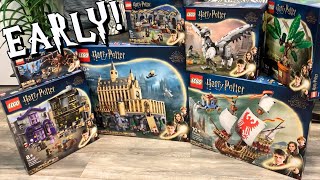 I Got ALL OF THE LEGO Harry Potter SUMMER 2024 Sets EARLY FULL WAVE UNBOXING [upl. by Nallak]