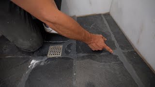 20000 MISTAKE Bad DIY Waterproofing Job on a Tiled Shower Pan [upl. by Neumann]