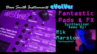 Dave Smith Instruments Evolver Fantastic Pads amp FX Analog Digital Synthesizer DSI [upl. by Ardaid59]