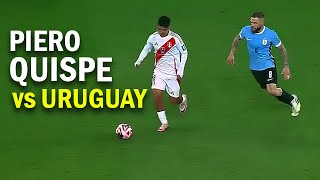 PIERO QUISPE vs URUGUAY  SELECCIÓN PERUANA ● 2024ᴴᴰ [upl. by Sparhawk]