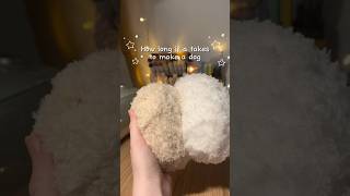 How long does it take me to crochet a fuzzy dog amigurumi smallbusiness christmasgifts [upl. by Opiuuk]