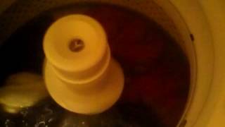 Whirlpool direct drive stackable washer and dryer running a load cycle [upl. by Niala548]