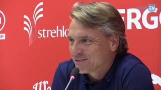 Hallescher FC  Chemnitzer FC Stimmen amp Pressekonferenz nach der Partie [upl. by Sergias]