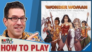 Wonder Woman Challenge Of The Amazons  How To Play [upl. by Munn]