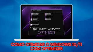 Como otimizar o Windows 1011 Com a ferramenta Optimizer [upl. by Inaffit]