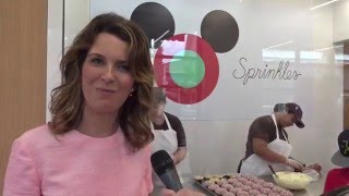 Sprinkles cupcakes founder Candace Nelson talks about her new bakery location at Disney Springs [upl. by Eihctir454]