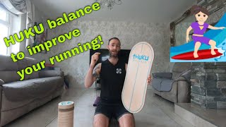 HUKU balance board This WILL help your running [upl. by Jollanta]