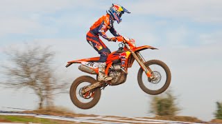 Josep Garcia amp KTM 250 EXCF 2024 🍊 wins the Enduro Santiago 2023 by Jaume Soler [upl. by Tiffa]