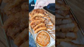 Babi Goreng Krispi resep ada di kolom komentar food resepsimple porkbelly cooking [upl. by Lebasi]