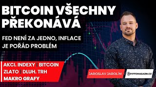 🚀Bitcoin je nejvýkonnější aktivum v roce 2024  Fed je rozpolcený inflace je pořád problém [upl. by Norrej]