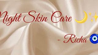 Vlog 🧸 Aesthetic Night Skin Care Routine🌙✨💌Works for all skin types [upl. by Tillford707]