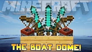 FIRE POWER  The Boat Dome Minecraft Battle Dome [upl. by Nessie]