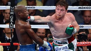 Canelo Alvarez vs Floyd Mayweather  Full Fight Highlights [upl. by Lindsey849]