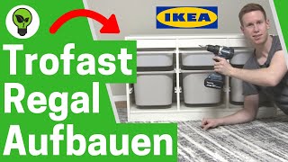 IKEA Trofast Regal Aufbauen ✅ GENIALE ANLEITUNG Wie Trofast Aufbewahrung Zusammenbauen amp Montieren [upl. by Elleniad]