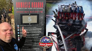 Alton Towers VLOG  March 2024 [upl. by Albur]