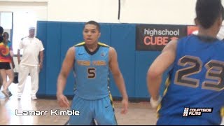 Lamarr Kimble EYBL Mixtape Team Final [upl. by Haroppizt]