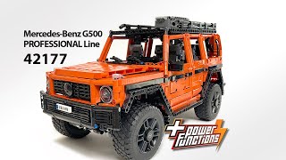 42177 MercedesBenz G500 PROFESSIONAL Line for Power Function Motors [upl. by Nevanod922]