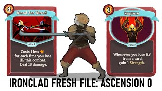 Slay the Spire Ironclad Fresh File Ascension 0 [upl. by Stover]