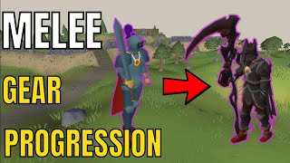 The Ultimate Melee Gear Progression Guide OSRS 2024 [upl. by Kenton]