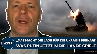 PUTINS KRIEG quotDas macht die Lage für die Ukraine prekärquot So ist die aktuelle Situation an der Front [upl. by Nnylsia379]