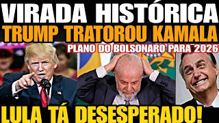 Urgente VITÓRIA DE TRUMP NOS EUA VIRADA HISTÓRICA LULA CHORA DESESPERADO COM ESSA POSSIBILIDAD [upl. by Rodriguez]