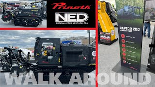 Prinoth Booth at Utility Expo 2023  Raptor 100 Raptor 200 TRex 300 Jarraff Tree Trimmer [upl. by Ennailuj]