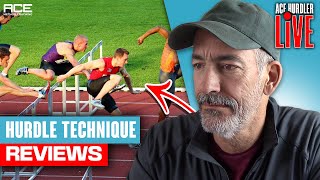 Hurdling Technique Analysis 64 [upl. by Naawaj]