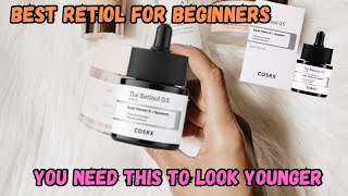 Trying the FAMOUS COSRX Retinol Serum Retinol for Beginners A Product for Glowing and Young Skin [upl. by Refinnaej]