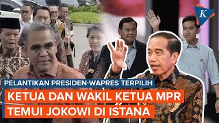 MPR Temui Presiden Jokowi Sampaikan Undangan Pelantikan PrabowoGibran 20 Oktober 2024 [upl. by Llyrehc108]