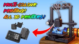 MULTICOLOUR PRINTING FOR ALL 3D PRINTERS Co Print Chroma Set [upl. by Otipaga274]