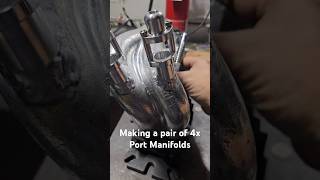 Making 4xPort Injector manifolds for a VW [upl. by Anniram]