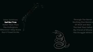 Metallica  The Black Album  Full Album  Remastered [upl. by Adnav]