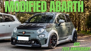 CRAZY MODIFIED ABARTH 695 70th ANNIVERSARY EDITION [upl. by Jorgensen]