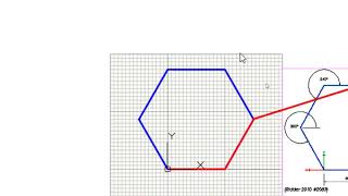 AutoCAD 2D L1 Ü4  Zeichnen von Polylinien mittels relativer polarer Koordinaten [upl. by Sonny]