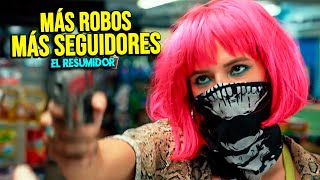 LADRONA STREMEA TODOS SUS ROBOS EN INTERNET Y SE VUELVE FAMOSA Infamous  Resumen en 10 Minutos [upl. by Terris]