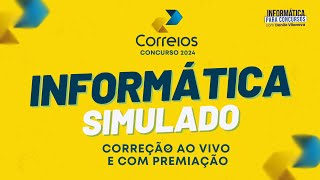 SIMULADO CORREIOS IBFC  Informática  Danilo Vilanova opior correios ibfc [upl. by Lifton]