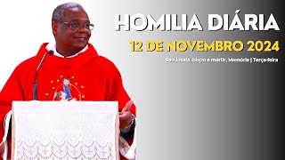 HOMILIA DIÁRIA  São Josafá bispo e mártir Memória  Terçafeira [upl. by Camellia478]