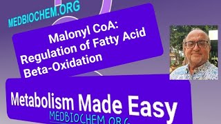 Malonyl CoA Regulation of fatty acid synthesis and betaoxidationDrAJGhalayini [upl. by Merilee542]