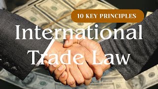 10 Key Principles of International Trade Law  Fundamentals Simplified [upl. by Ytsirhk]