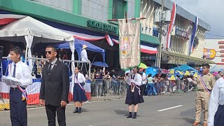 IssaampPanama Mes de la Patria Desfile Santiago de Veraguas Viva Panamá [upl. by Aniteb]